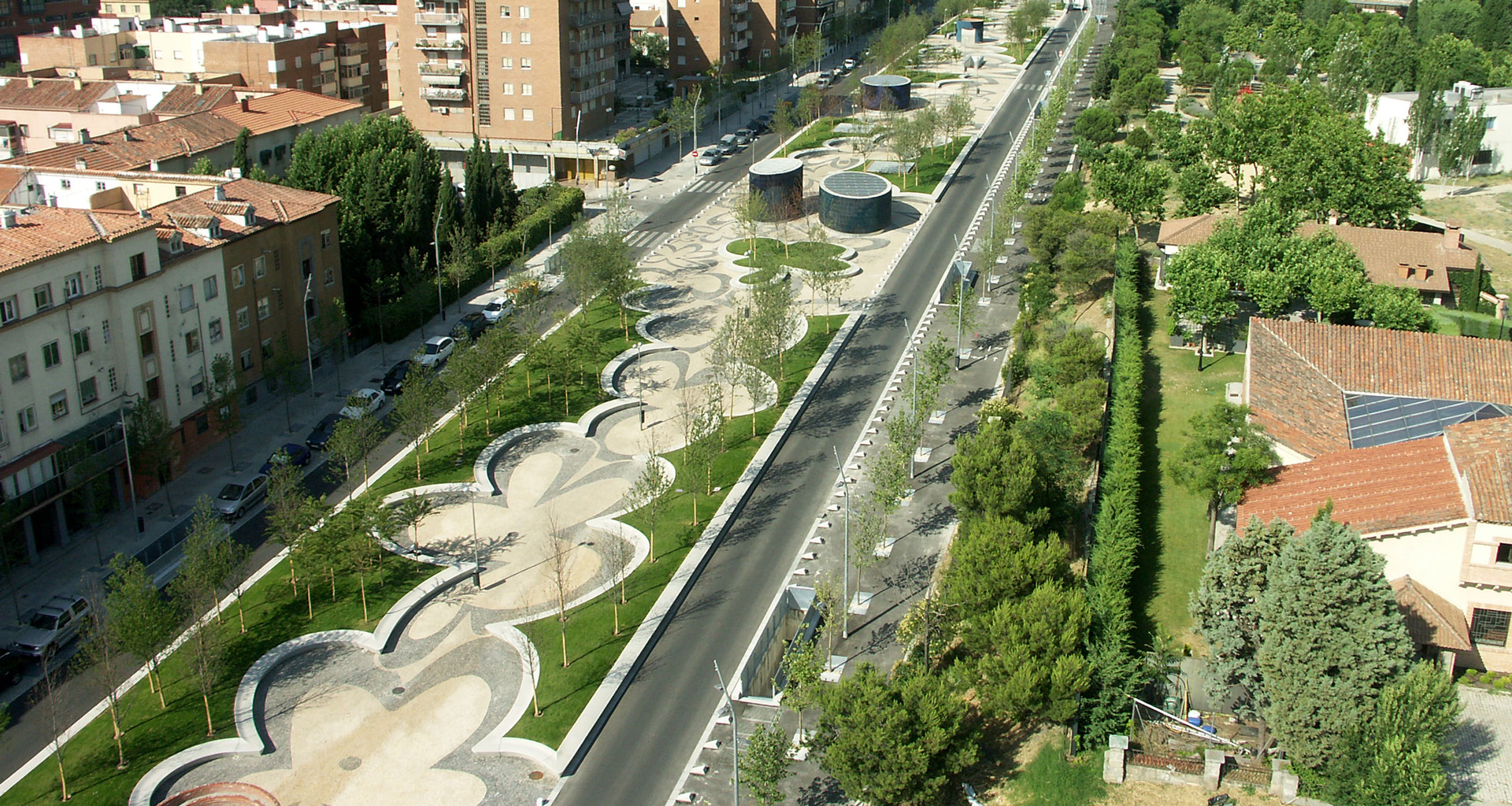 Calzada Portuguesa para patios, jardines y espacios exteriores
